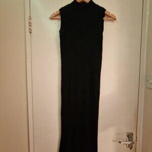 Zara Ribbed Bodycon Dress Size M